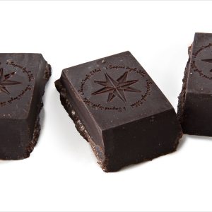Barretta Cioccolato Linea 100 gr - foto particolare spezzettata